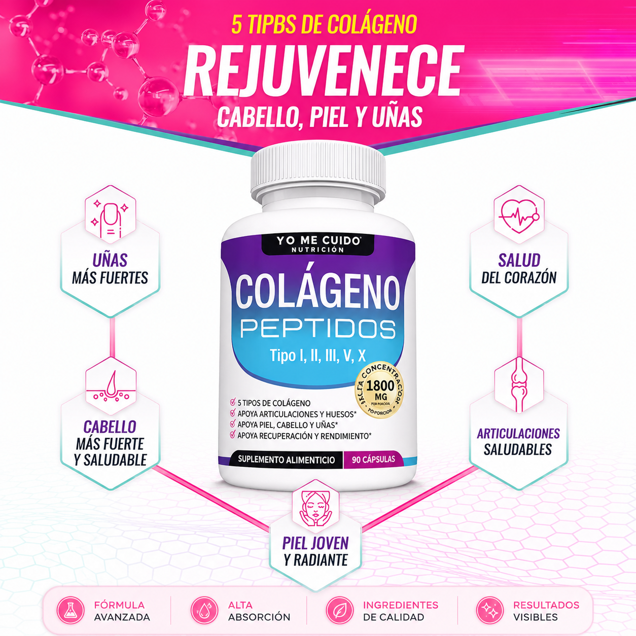 TRATAMIENTO ANTI-EDAD 5 en 1